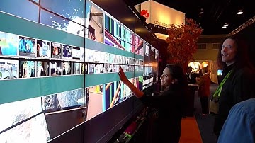 SIGGRAPH 2011 - KAUST Booth Walk Around 2, Calit2 Vroom