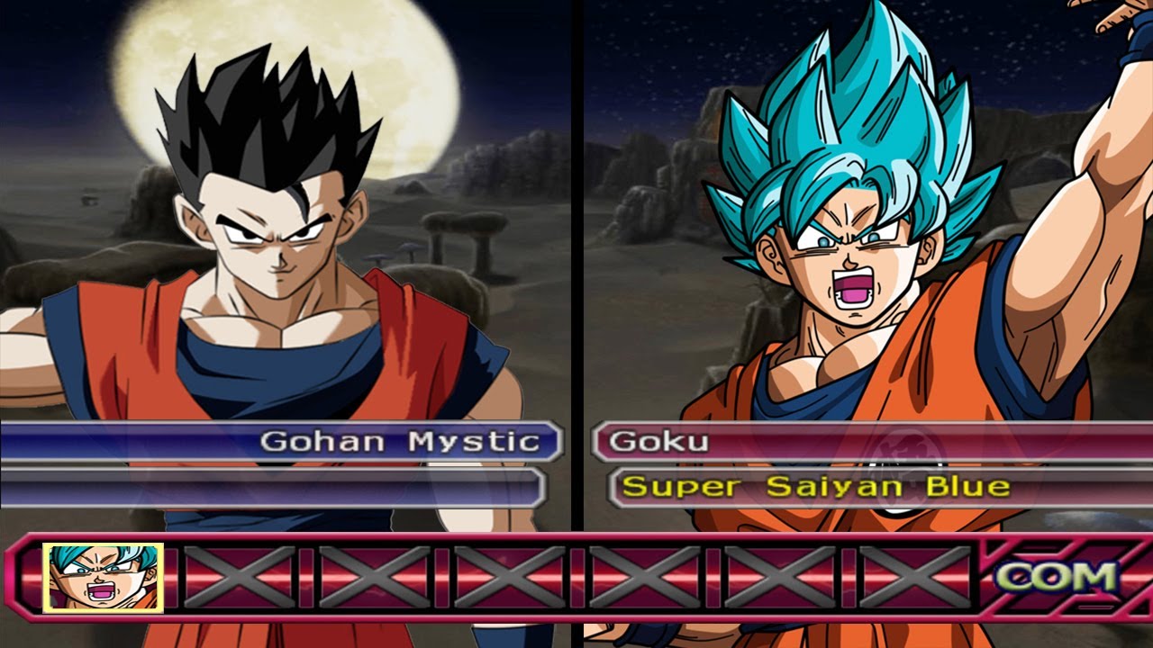 Dragon Ball Z Budokai Tenkaichi 3 - Gohan Mystic VS Goku SSJ Blue 'Red ...