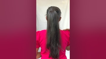 Try this high ponytail hairstyle hack/#hacks #hairstyle #hair #hairtutorial #ponytail #shorts #style