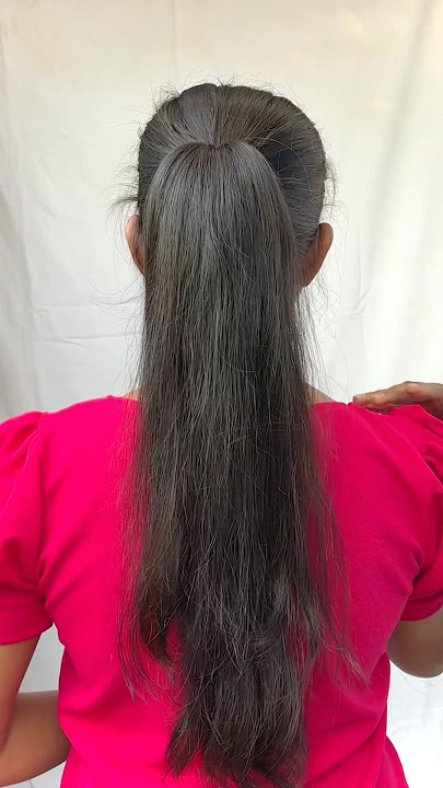 Try this high ponytail hairstyle hack/#hacks #hairstyle #hair #hairtutorial #ponytail #shorts #style