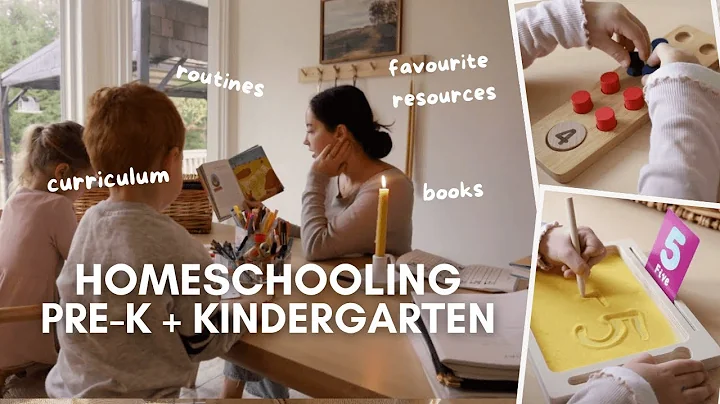 How I Homeschool Preschool + Kinder! | Supplies, Curriculum, Routines