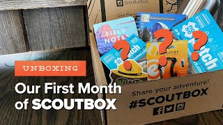 Unboxing Our First SCOUTbox: An Outdoors Subscription for Families. Is It Worth It (+Discount!) Update