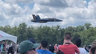 High Speed Sneak Pass By The U.S. Navy Blue Angels | LOW! And LOUD! |