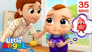 Bubbly Tummy + More Educational Kids Songs \& Nursery Rhymes By Little Angel