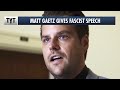 Matt Gaetz Gives Fascist Speech At RNC