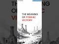 The meaning of Pyrrhic Victory explained with examples #learningenglishidioms #vocabulary