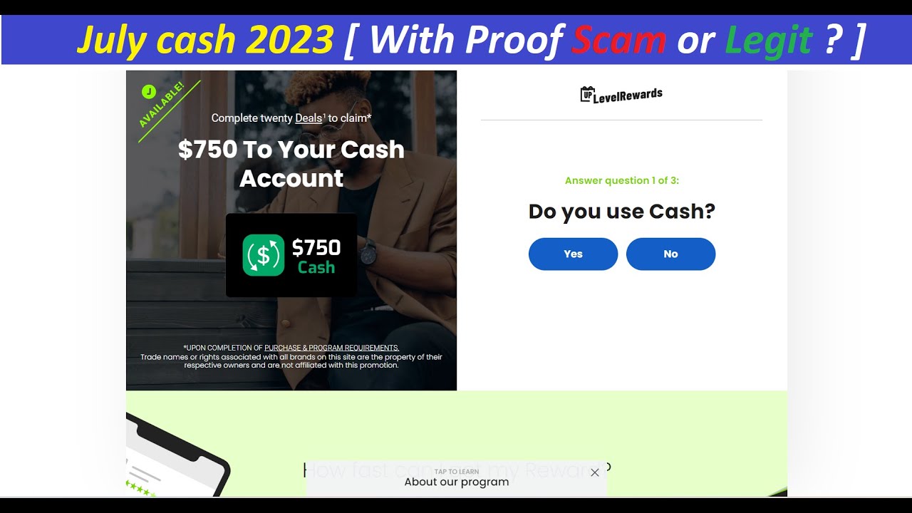 July cash 2023 [ With Proof Scam or Legit ? ] Julycash2023