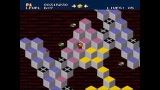 Mega Q*bert - Mega Mode Playthrough screenshot 3