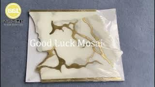marble mosaic#design #mosaicartwork #wallpaper #homedecor #interiordesign #luxury #mosaica #tiles