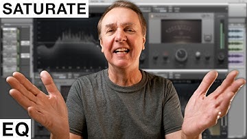Saturate then EQ, or EQ then saturate - Which sounds best?