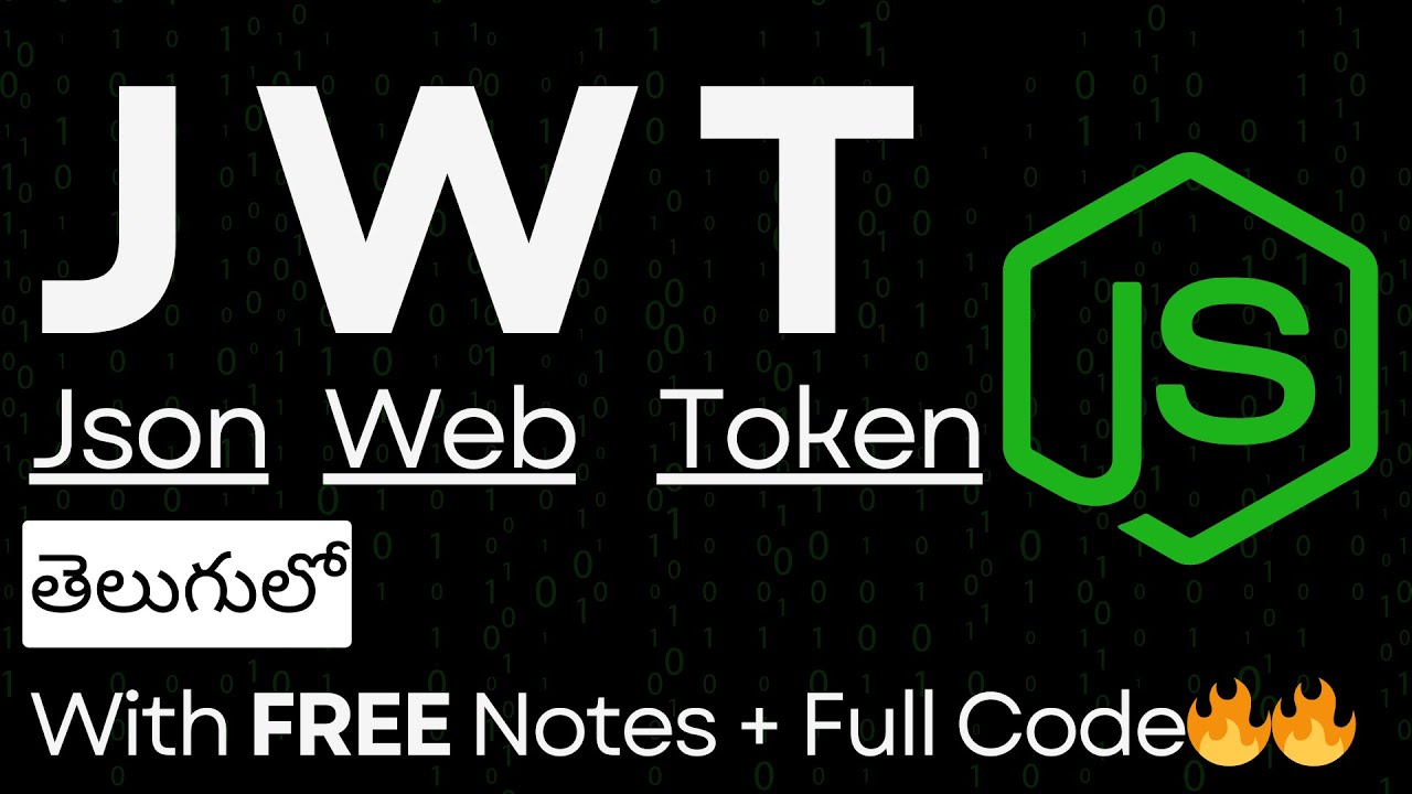 What is JWT? Json Web Token Explained and Coded from Scratch | NodeJS, Express, JSON WEB TOKEN