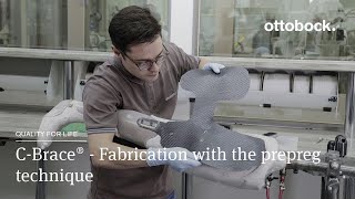 C-Brace® Leg Orthosis - Fabrication with the prepreg technique (3/4) | Ottobock