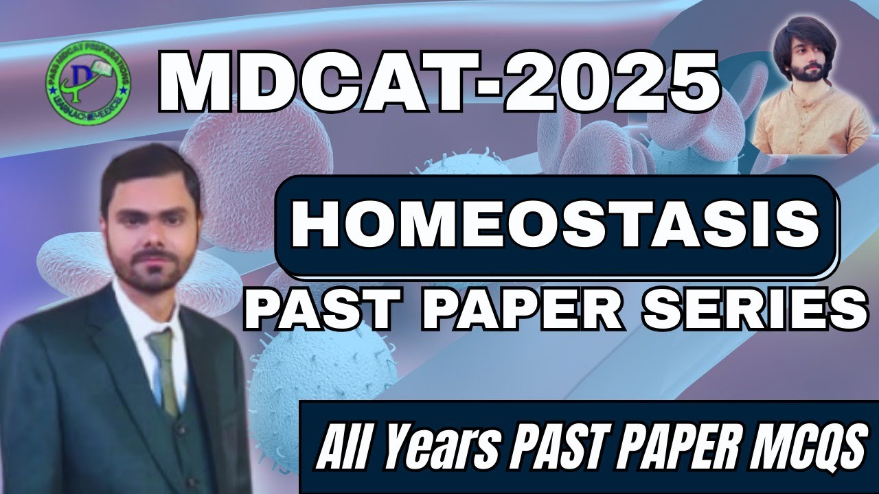 MDCAT Past Papers MCQs Chapter Wise – Homeostasis Solved MCQs with Answers I MDCAT Homeostasis MCQs