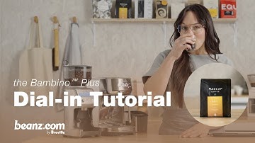beanz.com | A step-by-step guide to dialing-in Bolt espresso using the Bambino® Plus | Breville USA
