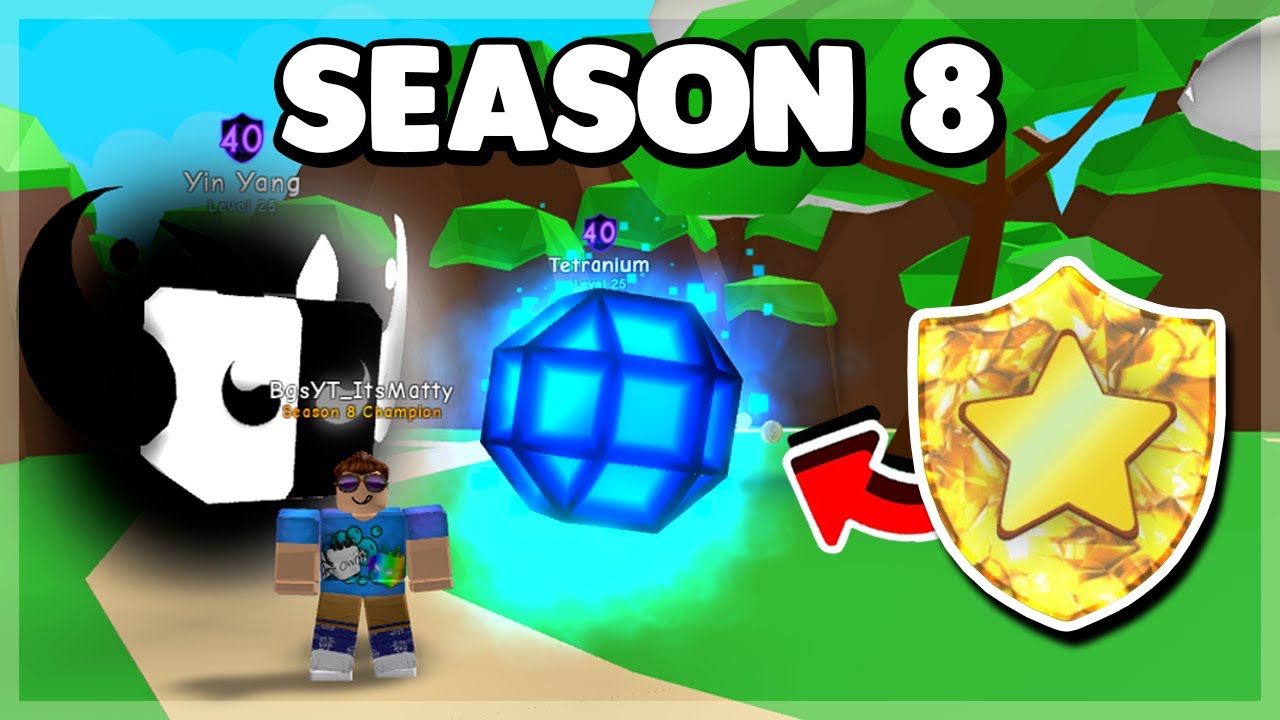 UNLOCKING ALL SEASON 8 REWARDS! Roblox Bubblegum Simulator