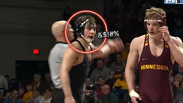 DIRTY NCAA WRESTLING MOMENTS