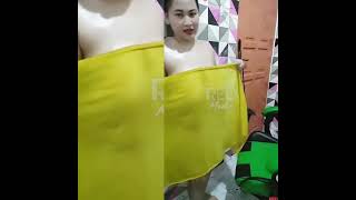 bigo live pamer uting || sexy girl tante toge semok || pakai handuk kuning