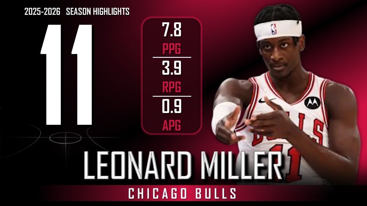 Leonard Miller || 2025-2026 Chicago Bulls/Minnesota Timberwolves Highlights