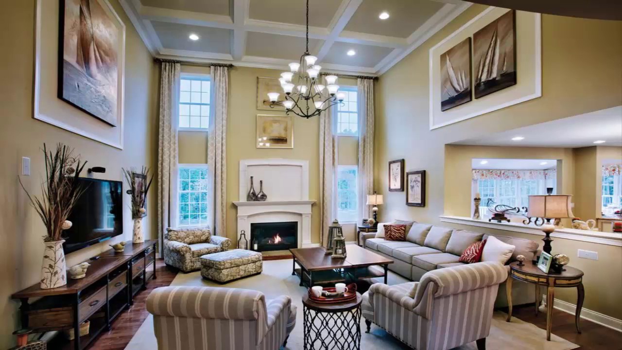 high ceiling dining room chandelier