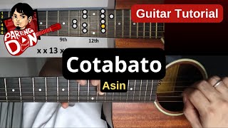 COTABATO (ASIN) guitar tutorial Lead & Chords