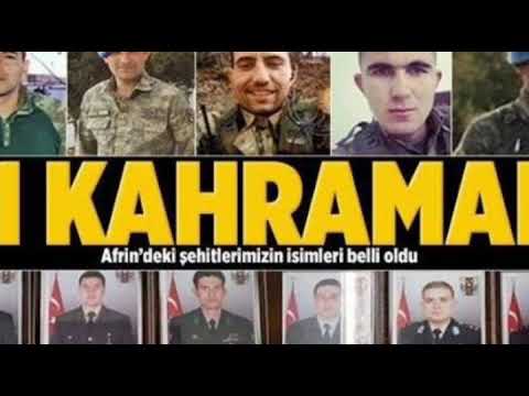 Şehitler ölmez vatan bölünmez ilk sarkı ilk video