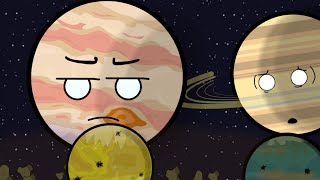 Jupiter and Saturn found out Ganymede plan (@solarballs theory)