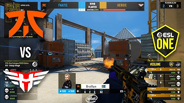 fnatic vs Heroic - ESL ONE Cologne 2020 - HIGHLIGHTS | CSGO