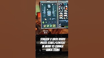 Stalker 2 Controller Users Change Quick Access Items #Stalker2 #QuickAccess #controller