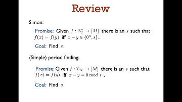 Qalgo 4.1: From Simon and Shor to the Hidden Subgroup Problem