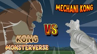 Kong MonsterVerse vs Mechanikong | Kaiju Animation