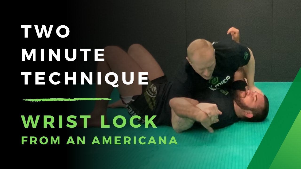 Premier BJJ Two Minute technique Wrist Lock YouTube