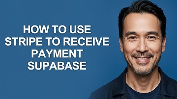 How to Use Stripe to Receive Payment Supabase - KevinHowTo