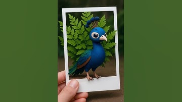 animating a beautiful peacock with Kling AI #peacock #cute #veo3 #klingai #runwayml #runway #birds