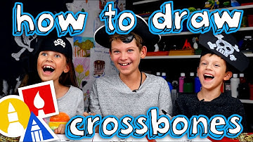 How To Draw A Skull And Crossbones