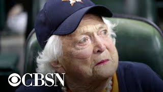 Barbara Bush blamed Trump for exacerbating heart issues, author says