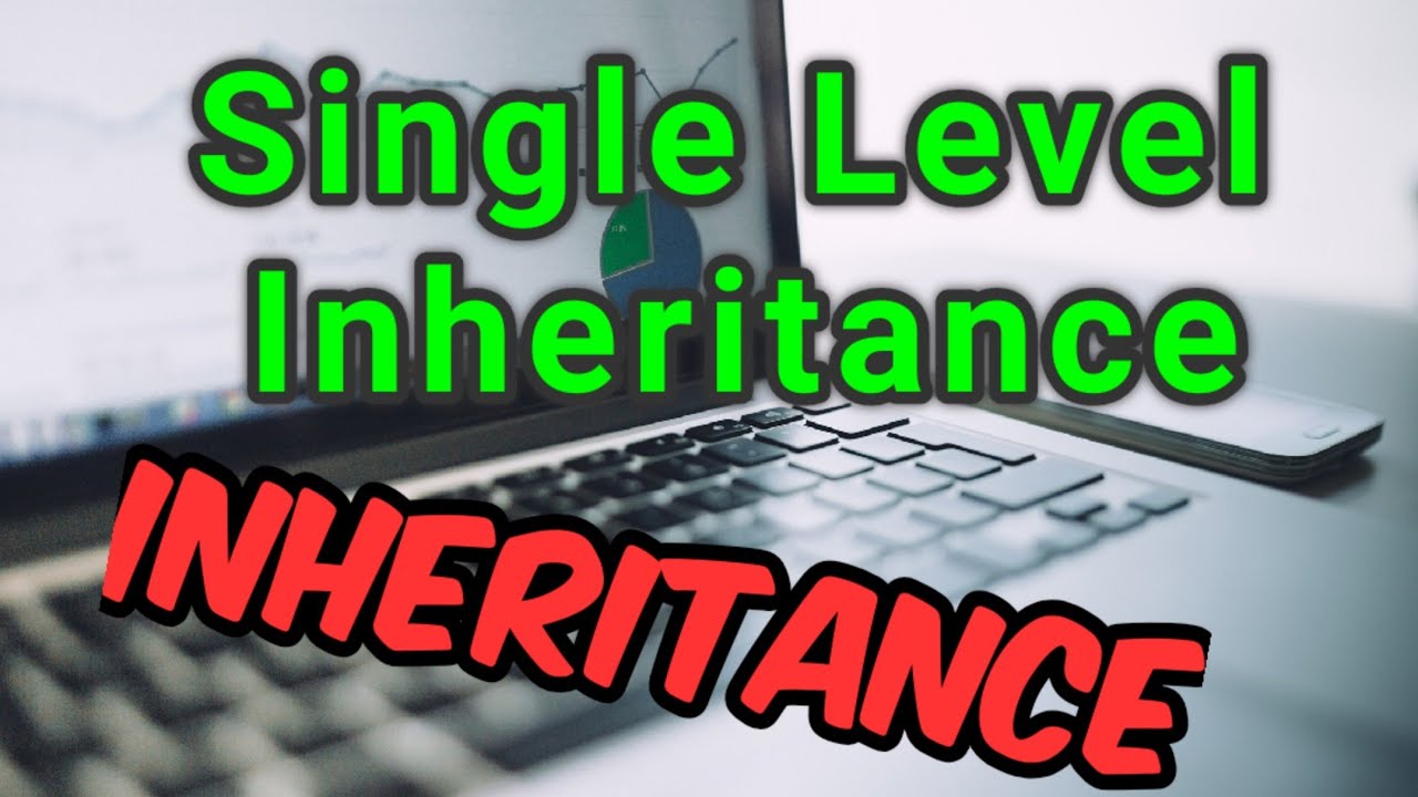 |Single level inheritance|type of inheritance|Class-12, MCA, BCA - YouTube