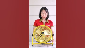 Quạt sạc AC ARF01D123 | Unbox quạt sạc ARF01D123