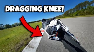 I ALMOST CRASHED DRAGGING KNEE! by tuck 4,885 views 1 month ago 13 minutes, 31 seconds