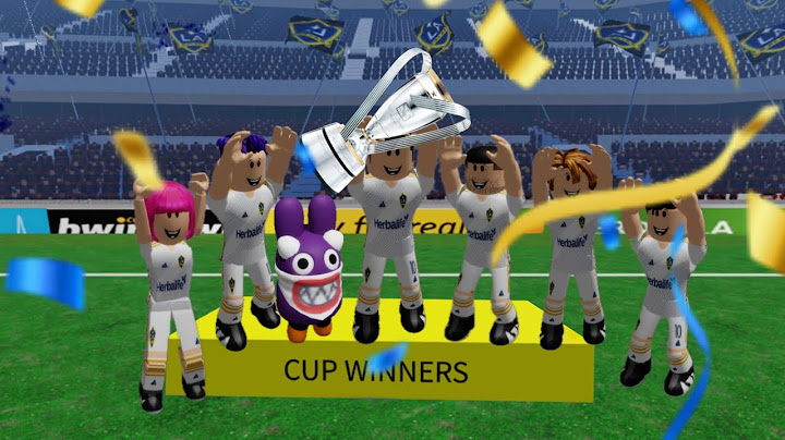 LA Galaxy VS New York Red Bulls Roblox