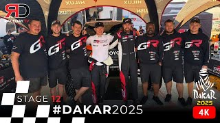 #Dakar2025,  Stage 12: Henk & Brett 2nd Overall, Docherty 2nd Stage Win, Baragwanath in Top 10!