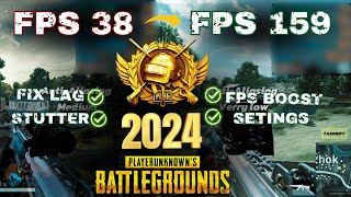 2024 PUBG FPS BOOST | NEW SETTINGS FOR LOW END PC | lag fix