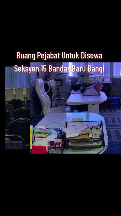 Ruang Pejabat Untuk Disewa Seksyen 15 Bandar Baru Bangi #realestate #hartanah #property #office