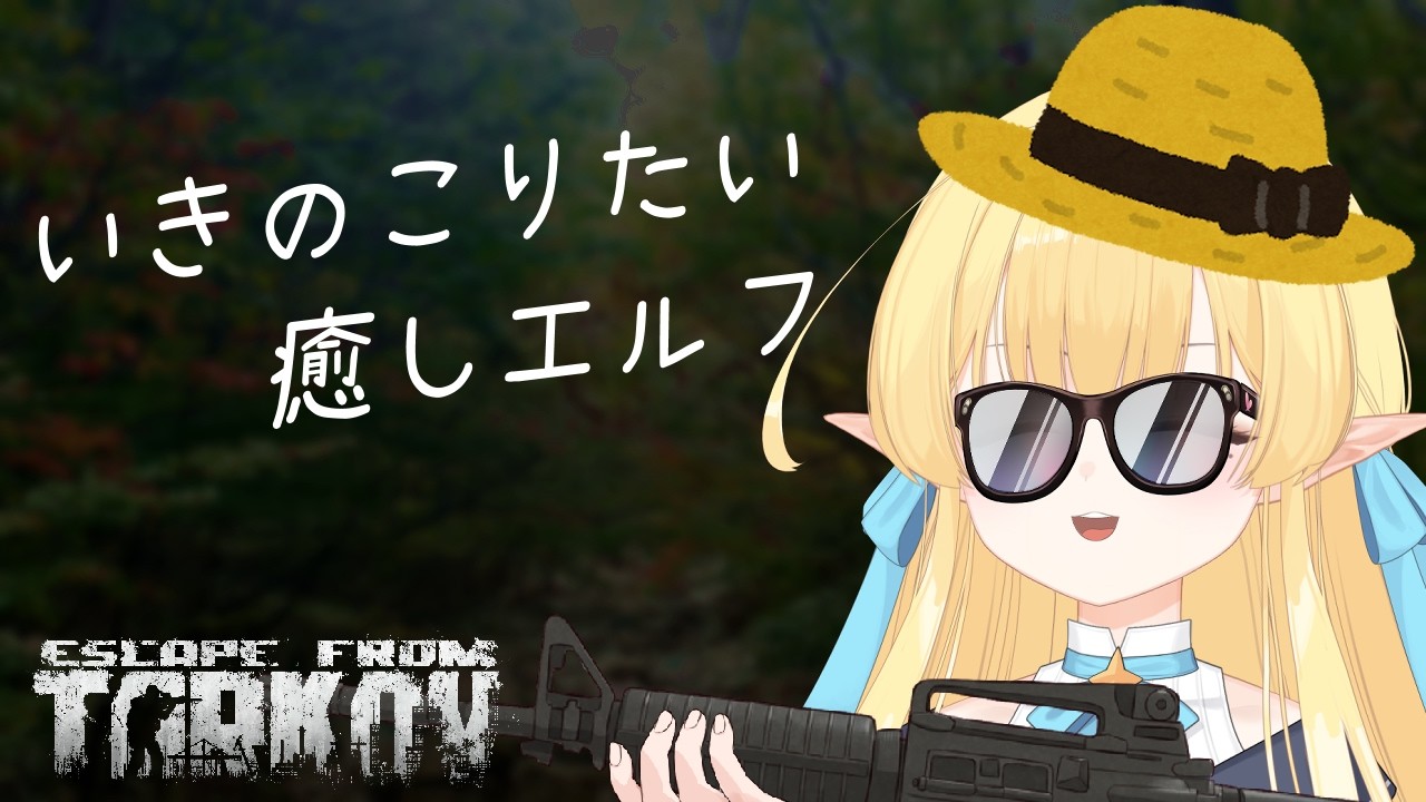 【#escapefromtarkov 】初心者です！大きい音が苦手です🥺、エルフの生存記【 韓国Vtuber 】