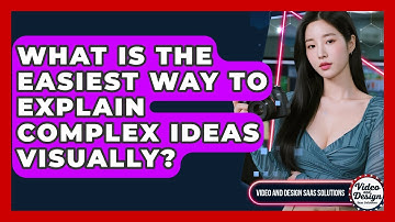 What Is The Easiest Way To Explain Complex Ideas Visually? - Video And Design Saas Solutions