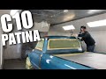 PATINA’D C10 GETS CLEAR PAINT