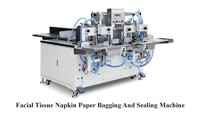 Double head two stack napkin tissue paper bag packing machine