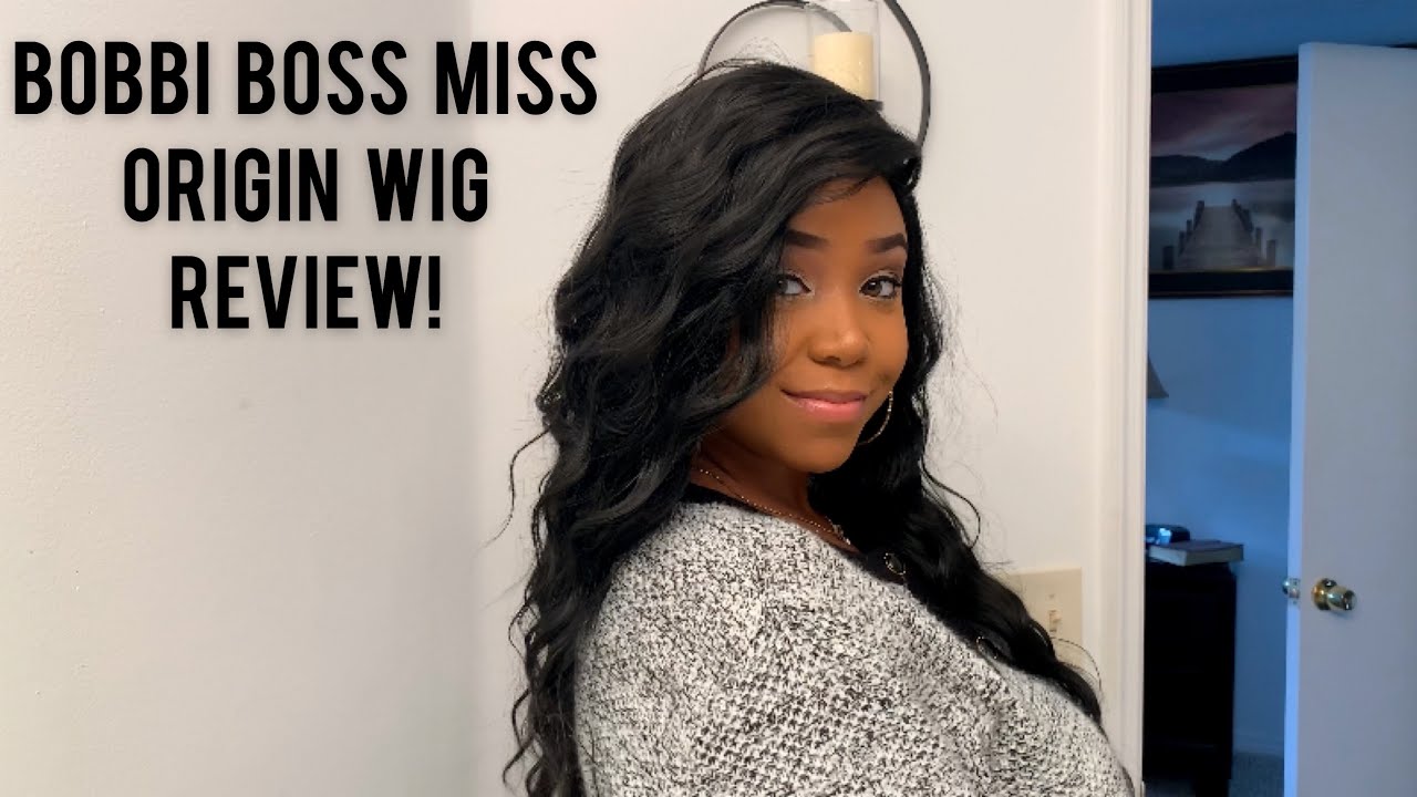 WIGS UNDER 20 BEAUTY KREW REVIEW TRY ON BOBBI BOSS MISS ORIGIN DESIGNER MIX YouTube