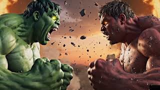 Green Hulk Vs Red Hulk Fight Scene