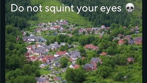 DO NOT squint your eyes