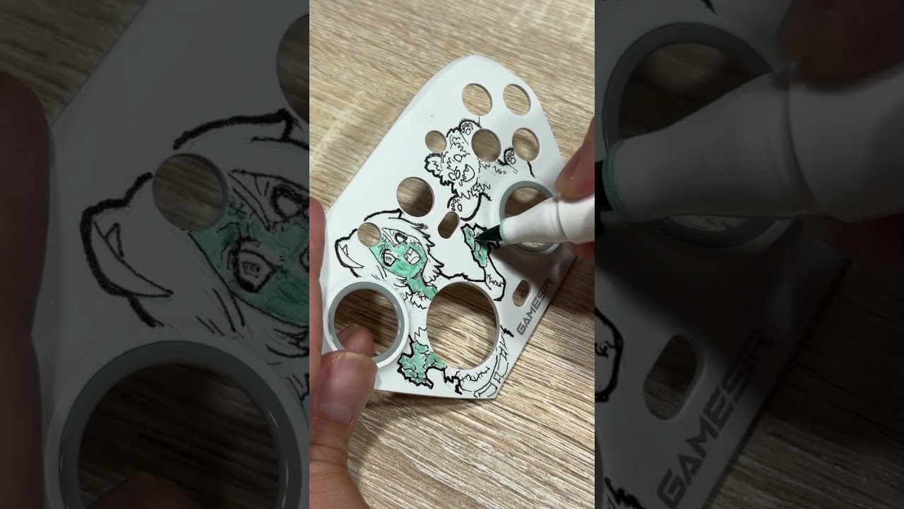 再びコントローラーお絵描き